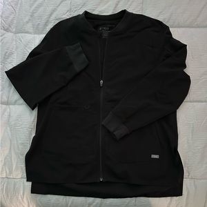 Figs Scrubs Bellery Jacket from Technical Collection. Women’s XL, Black.